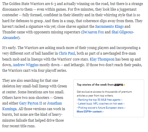 Baltej_hoops's tweet image. Zach Lowe on the Warriors in his most recent article:
