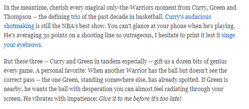 Baltej_hoops's tweet image. Zach Lowe on the Warriors in his most recent article:
