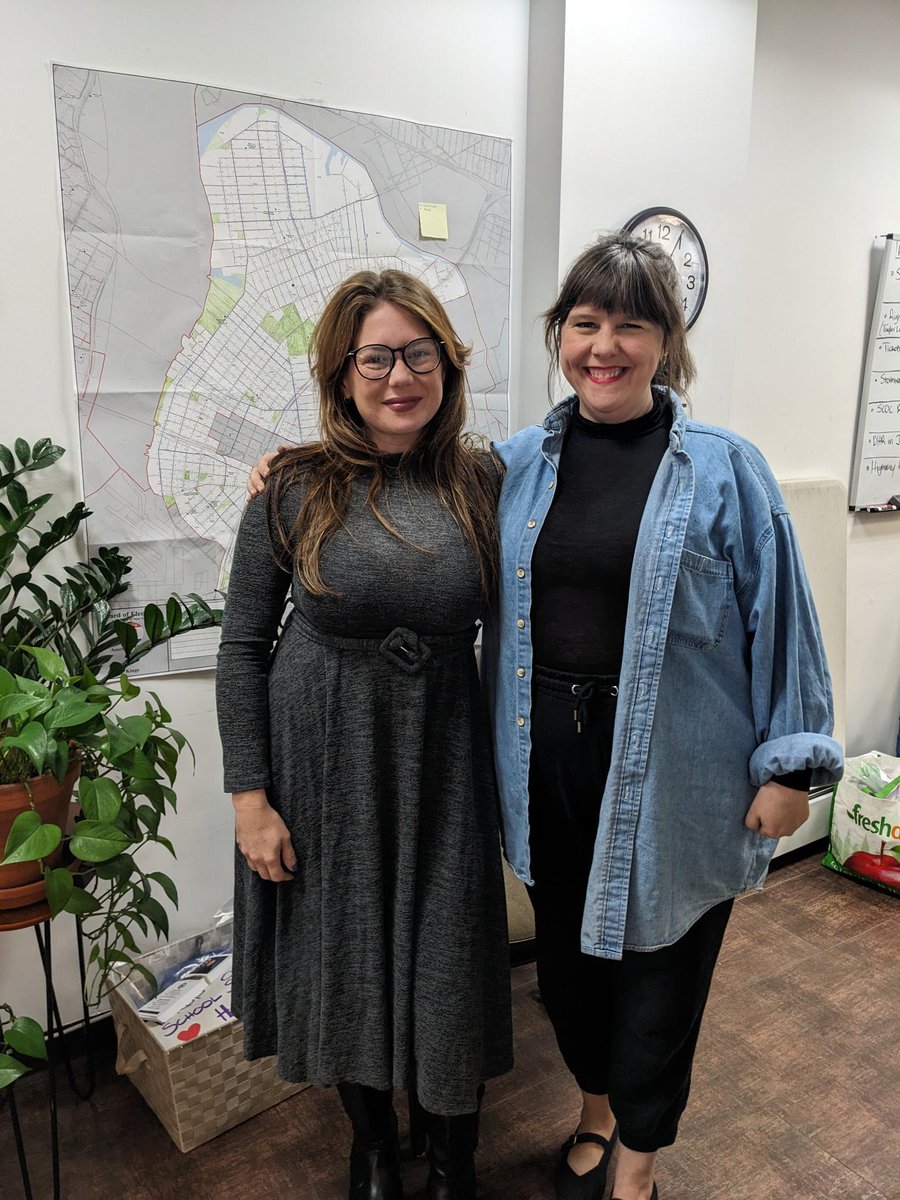 Yesterday I met the fantastic new Executive Director of North Brooklyn Coalition, our community's resource for sexual assault and domestic violence survivors. After a tough time for the org during the pandemic, Leana Pardo is restoring programs for folks experiencing trauma.