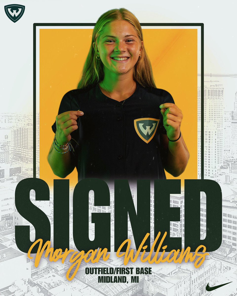 𝑺𝒊𝒈𝒏𝒆𝒅✍️

👤: Morgan Williams
🥎: Outfield/First Base
🏠: Midland, MI

<a href="/MorganWi11/">Morgan Williams</a> | #REPthe313