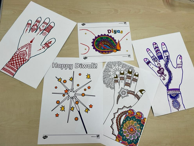 BarnetLibraries's tweet photo. Staff at #GoldersGreenLibrary would like to thank everyone who attended their Diwali themed 'Time To Unwind' session last night. They discovered some great tracks on #Freegal and enjoyed Scrabble, mindful colouring & word searches. Join them next time -
https://t.co/TtzaK3utuM https://t.co/Uf9RvcdLqV