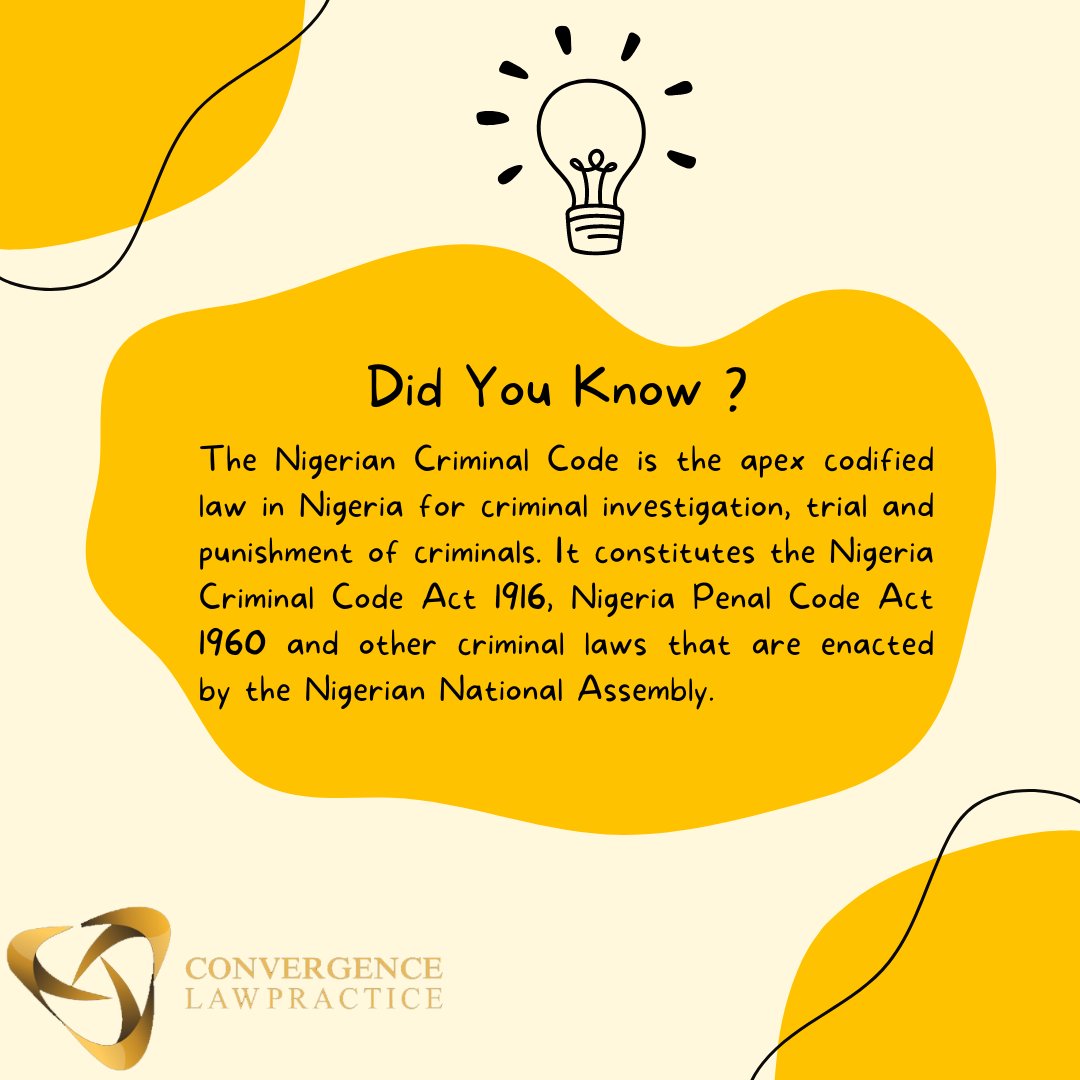 #DidYouKnow #CriminalCode #CriminalLaw #Law #LegalKnowledge