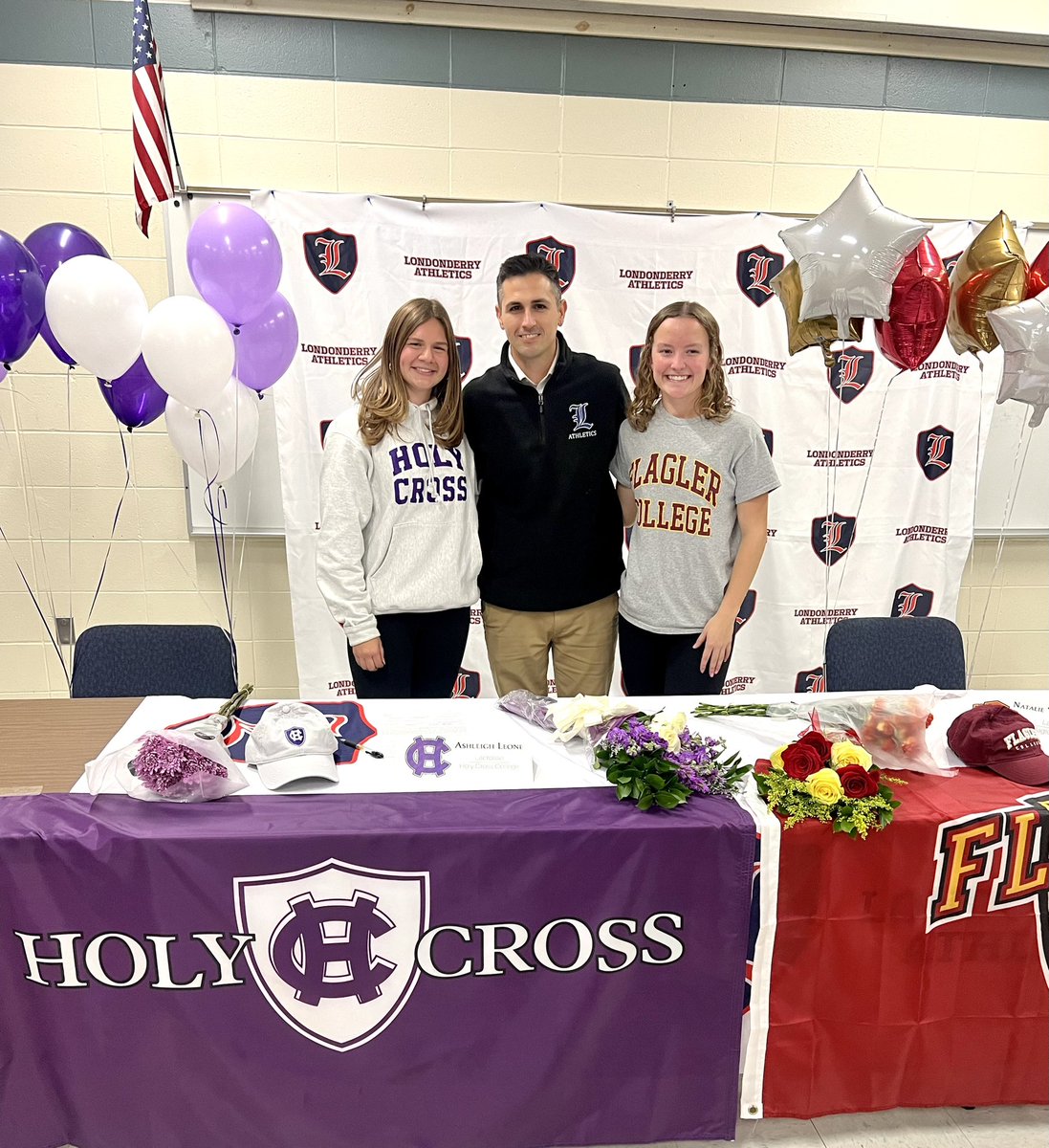 Huge congratulations to both Ashleigh Leone and Natalie Washington for officially signing their NLI’s yesterday to continue to play college lacrosse over the next 4 yrs!! Well done Ashleigh and Natalie🥍❤️💙