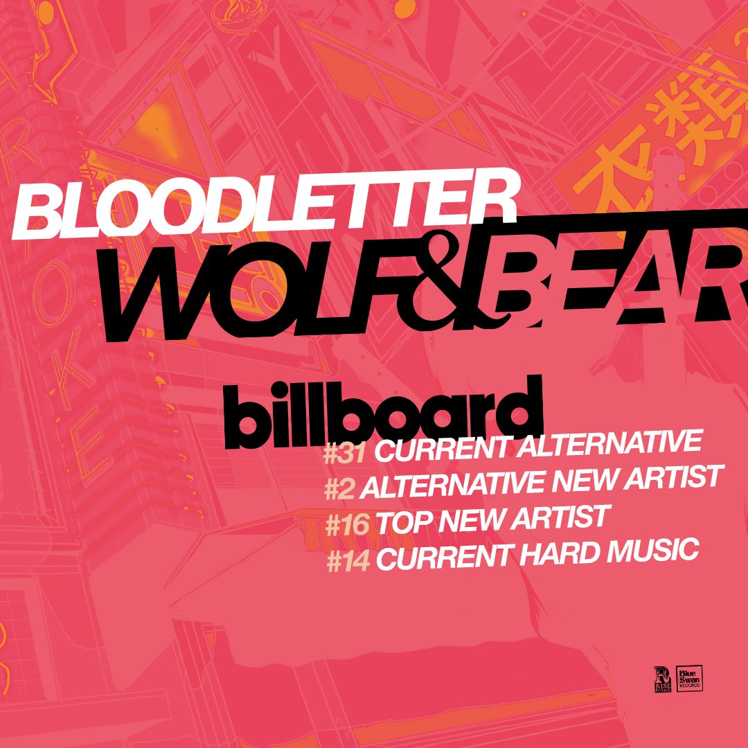 Wolf & Bear (@wolfandbearband) on Twitter photo Wow you all really pulled through. We couldnโt be happier with the support and love this record has received. We love you all and thank you for for the support โจ
Thank you <a href="/blueswanrecords/">Blue Swan Records</a> and <a href="/riserecords/">Rise Records</a> for putting this out Wow you all really pulled through. We couldnโt be happier with the support and love this record has received. We love you all and thank you for for the support โจ
Thank you <a href="/blueswanrecords/">Blue Swan Records</a> and <a href="/riserecords/">Rise Records</a> for putting this out
