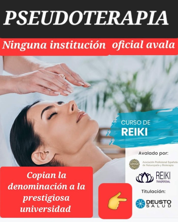 redunecontacto's tweet photo. El Reiki y su inutilidad,sigue siendo un gran negocio. https://t.co/VAHVbcT3oo