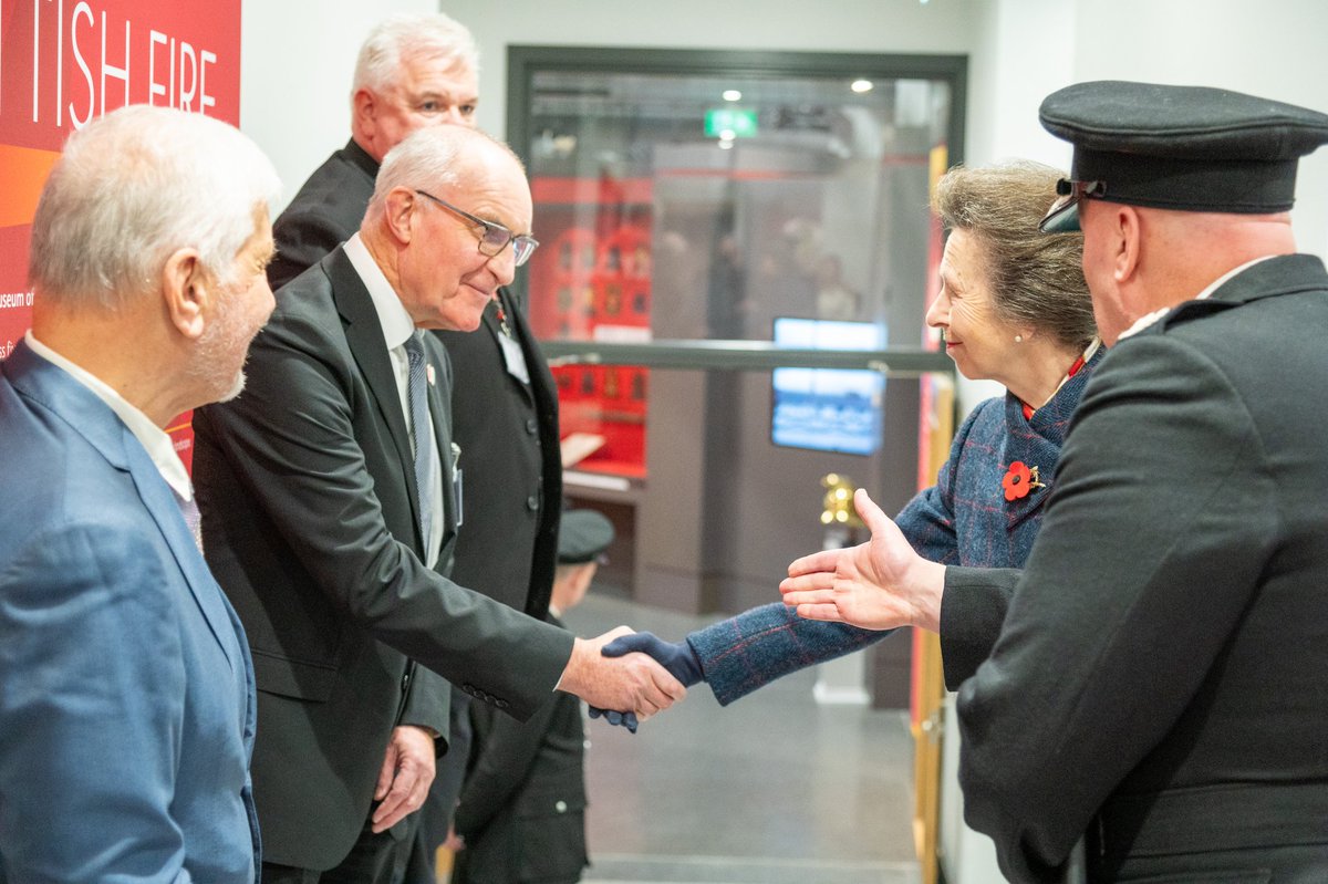 Honoured this week to welcome HRH The Princess Royal to the official opening of the Museum of Scottish Fire Heritage and the new Community Fire & Ambulance station in Edinburgh.