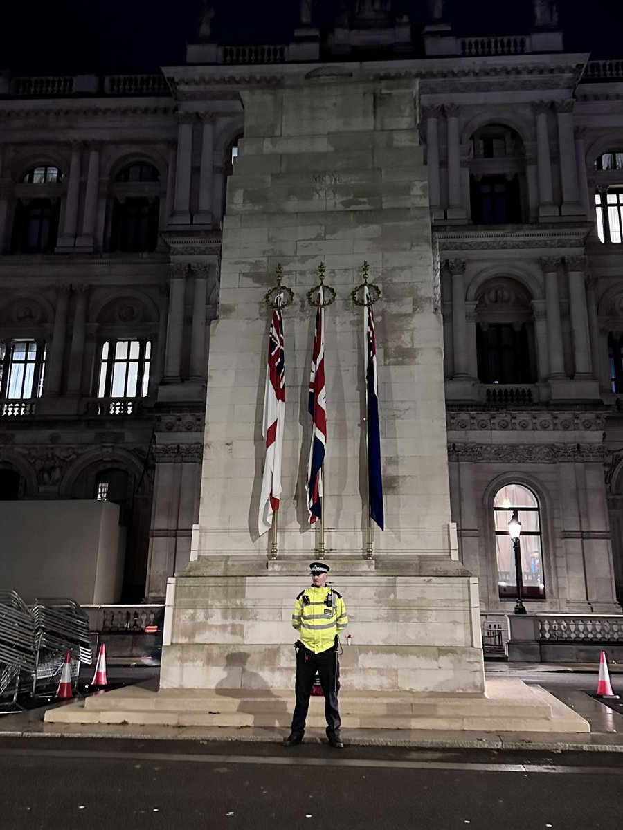 How far has Britain fallen that we have to guard the Cenotaph - Britain’s most sacred memorial - from anti-British, pro-terrorist, extremists who want to desecrate it. If they hate our country this much, why are they here?