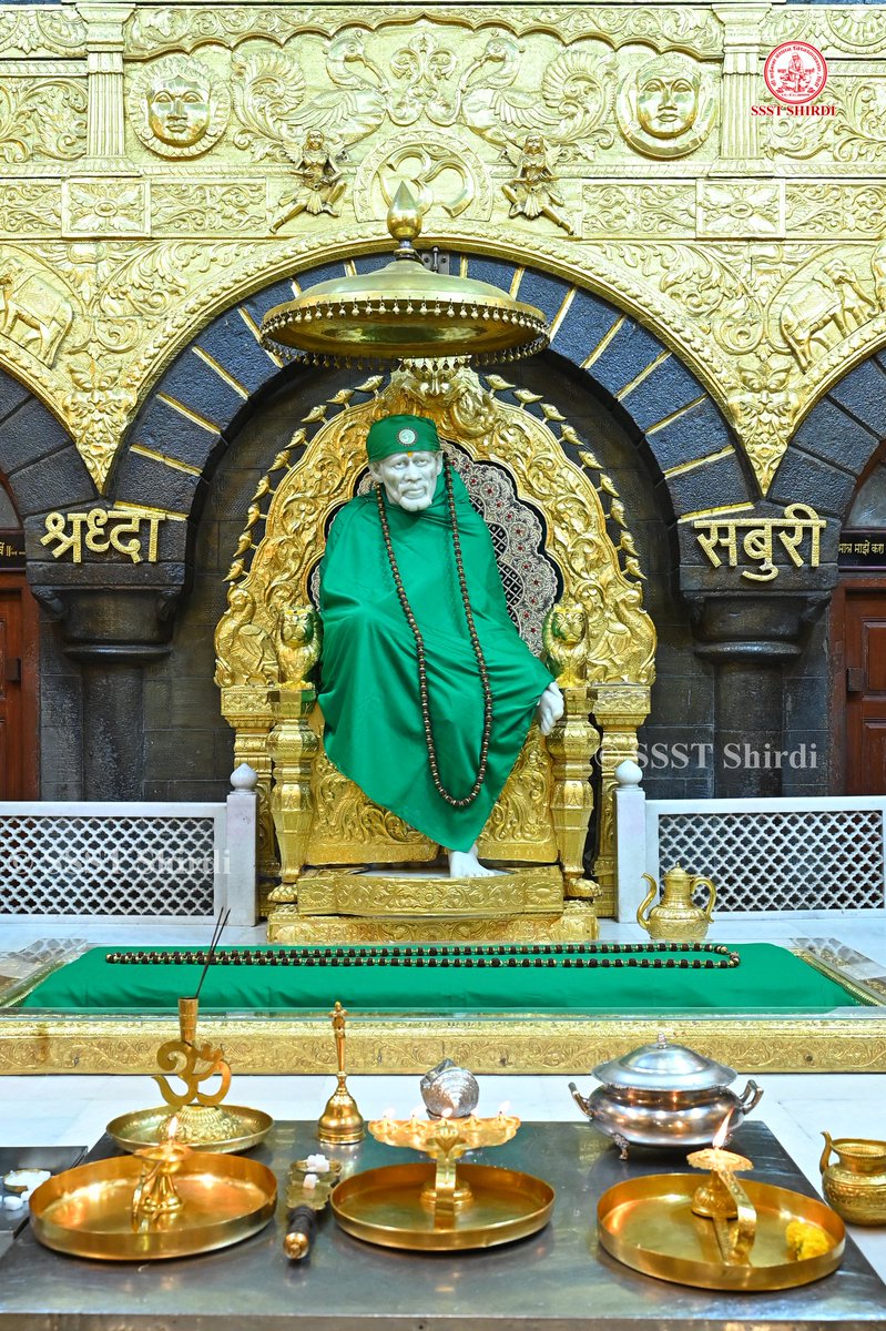 *!! ॐ साई राम !!*
*श्री साईबाबा संस्थान विश्वस्त व्यवस्था,शिर्डी*
*!! ॐ Sai Ram !!*
*Shri Saibaba Sansthan Trust, Shirdi*
≈≈≈≈≈≈≈≈≈≈≈≈≈≈≈≈≈ *आरती :-शेजारती* 
*शुक्रवार १० नोव्हेंबर २०२३*     
*Aarti :-Shejarti*
*Friday 10 November 2023*