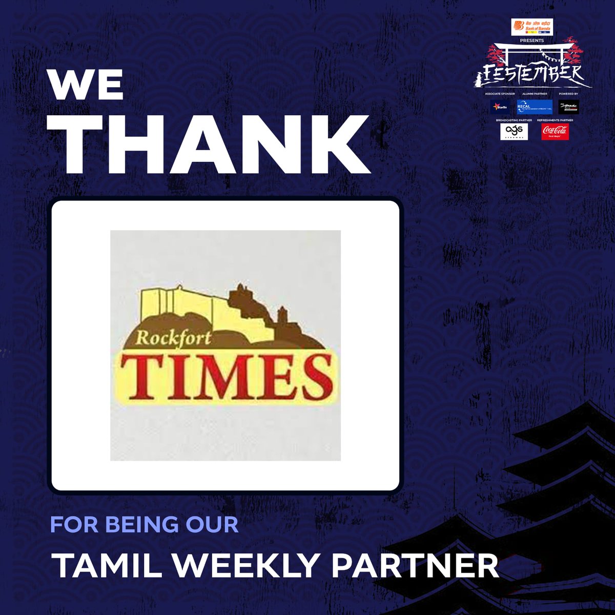 Festember, NIT Trichy tweet media