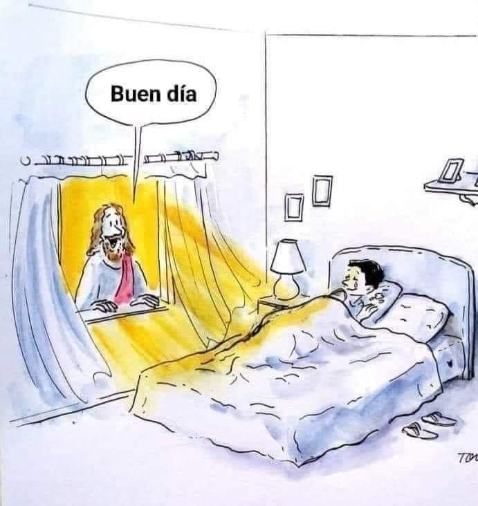 Es Su misericordia la que me despierta 
cada mañana. ✨❤️