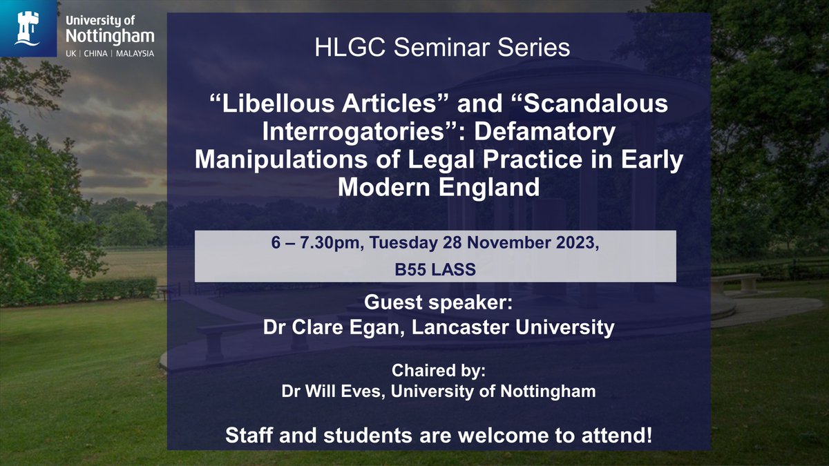 History of Law and Governance Centre tweet media