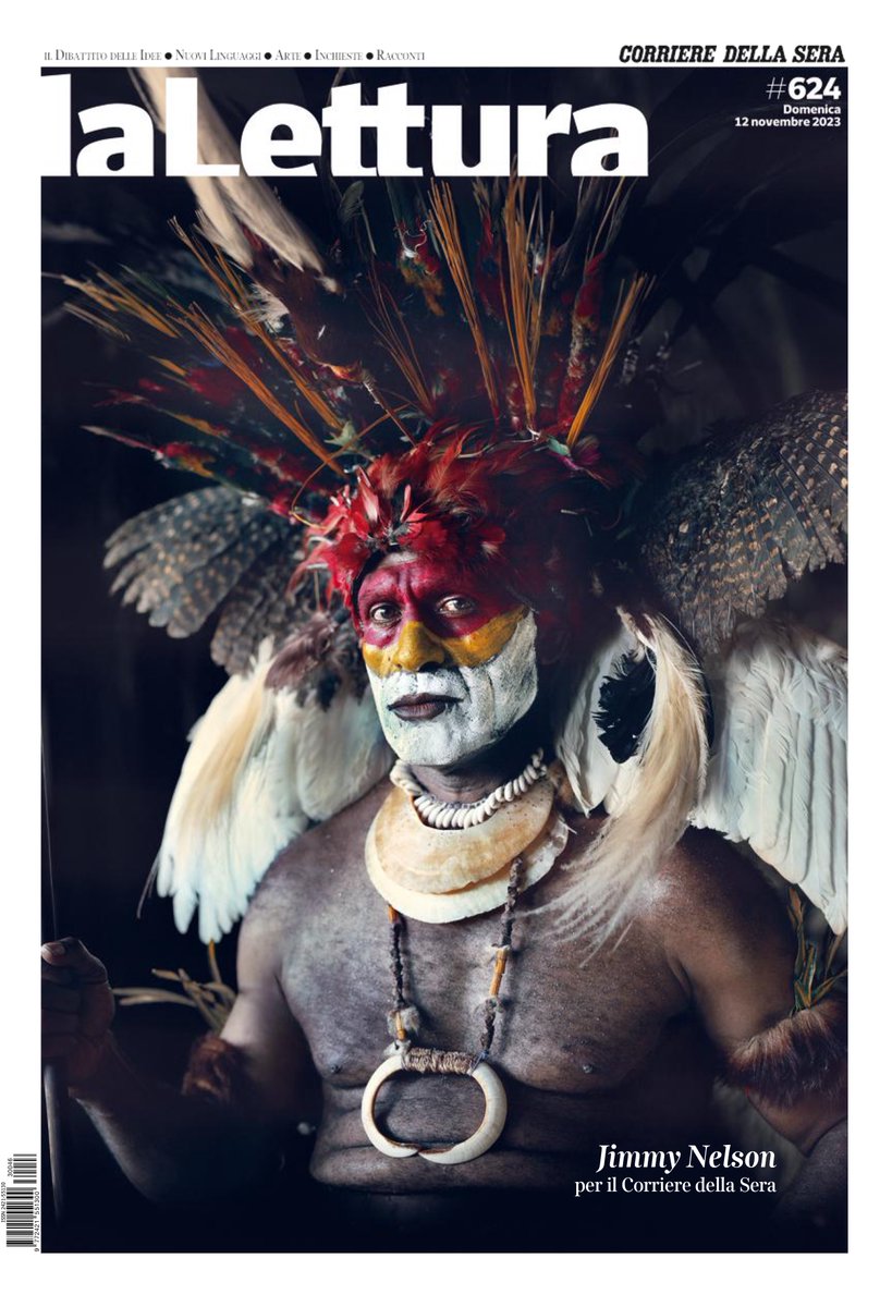 Il nuovo numero de «la Lettura» è oggi in edicola con il <a href="/Corriere/">Corriere della Sera</a> e nell’App per smartphone e tablet. La copertina è firmata da <a href="/Jimmy_P_Nelson/">Jimmy Nelson</a> bit.ly/46b1rAT