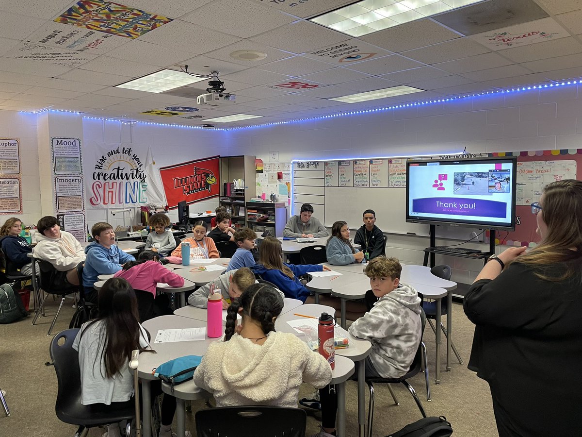 Humble ISD Secondary ELA (@humbleisd_ela) on Twitter photo For #FlashbackFriday, we’re ☁️ dreaming ☁️ about that time Mrs. Hess <a href="/HumbleISD_RMS/">Riverwood MS</a> invited an employee from a National Park to speak with her students in order to build background knowledge about an upcoming text! #StudentCenteredELA For #FlashbackFriday, we’re ☁️ dreaming ☁️ about that time Mrs. Hess <a href="/HumbleISD_RMS/">Riverwood MS</a> invited an employee from a National Park to speak with her students in order to build background knowledge about an upcoming text! #StudentCenteredELA