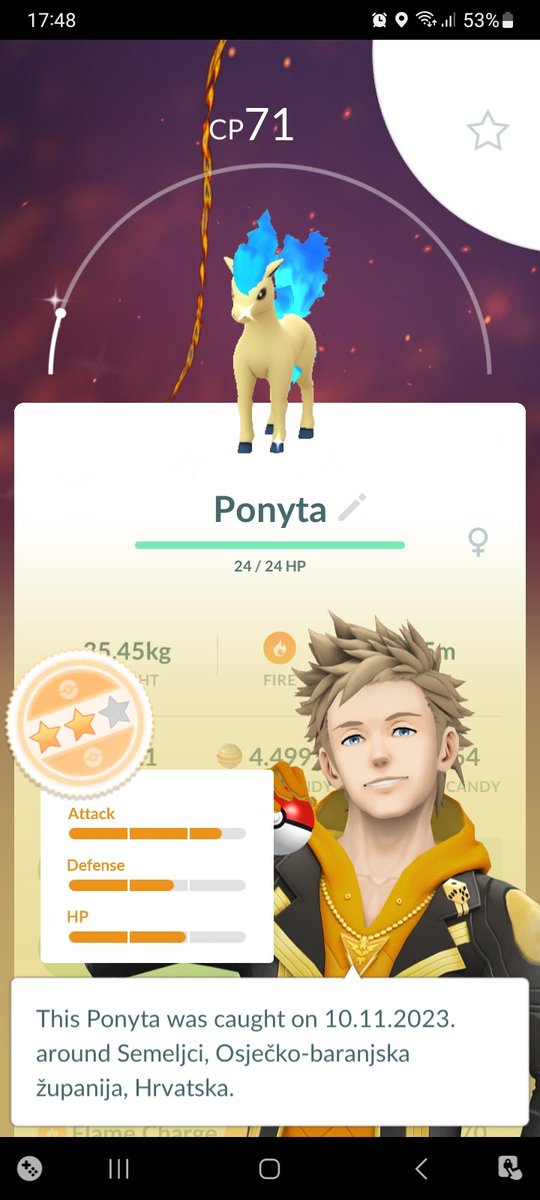 Shiny ponyta