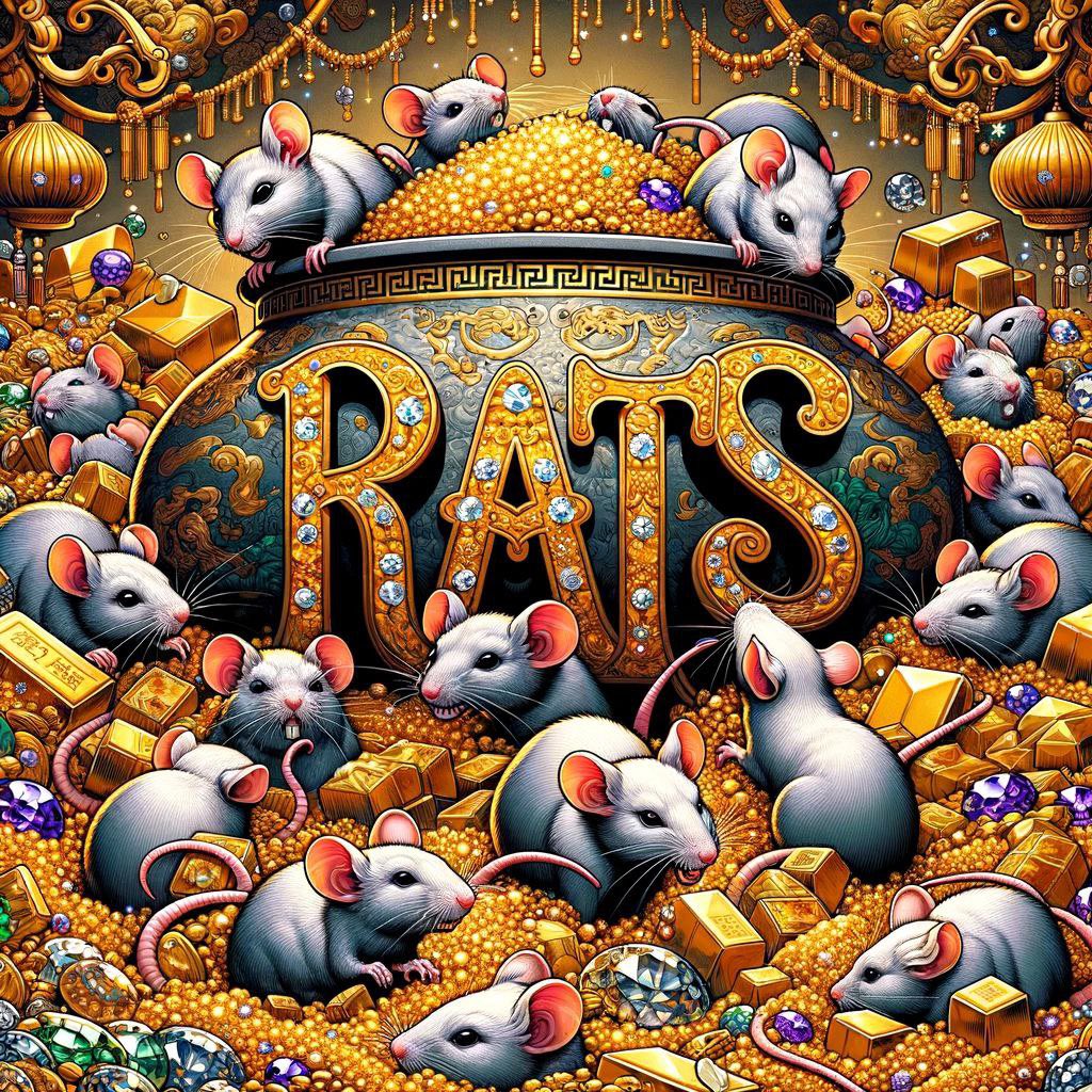 t.me/ratsCN 这个几把老鼠有点意思 ，一群人跟疯子一样 准备明天再干五千u ！妈的 ，都在等下一个shib，这只老鼠的体量大 ，符合下一个shib $RATS