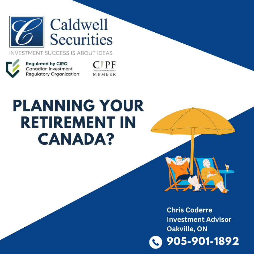 CCoderreWealth's tweet image. Planning your retirement in Canada?
From RRSPs to pension strategies, Canadians are eager to secure their financial future.
Stay tuned for guidance on retirement planning and wealth preservation.
#RetirementReady #WealthPreservation #CaldwellSecurities #Oakville #Burlington
