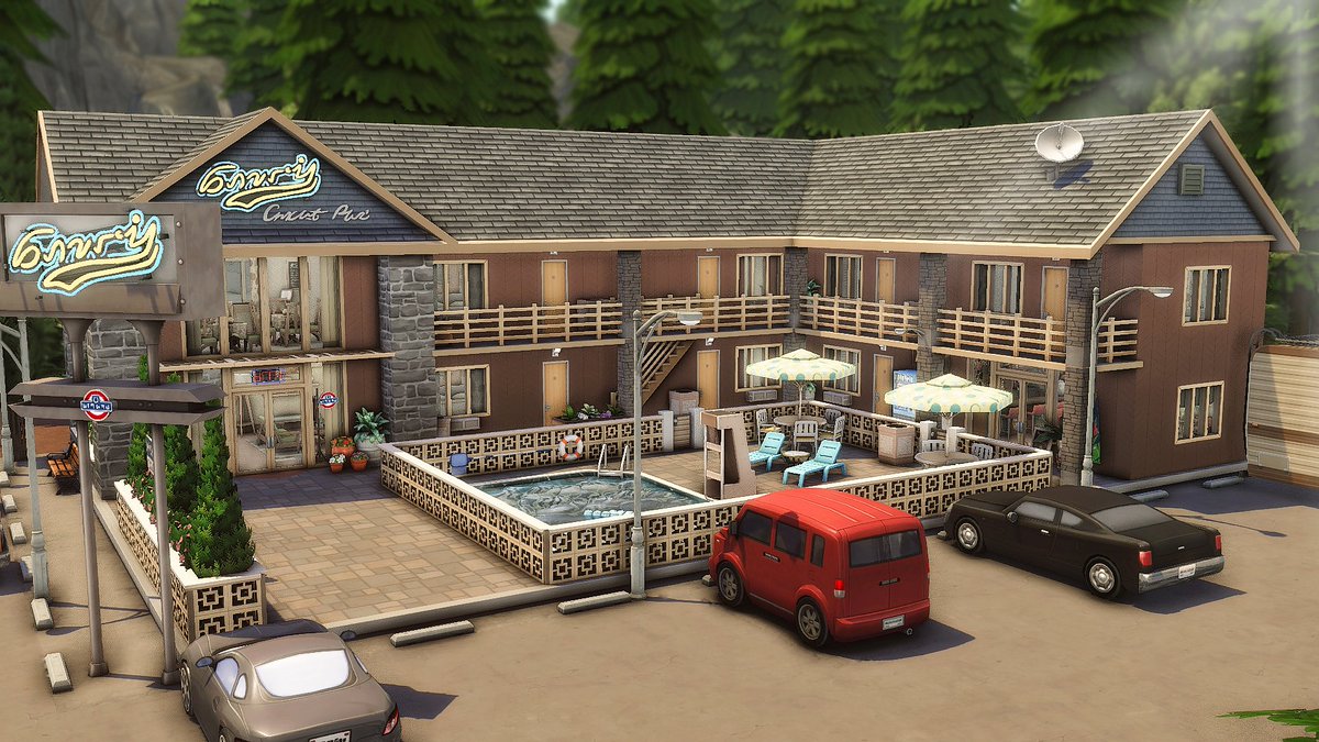 Thinking about turning my Retro Motel into a retro apartment building 🤔