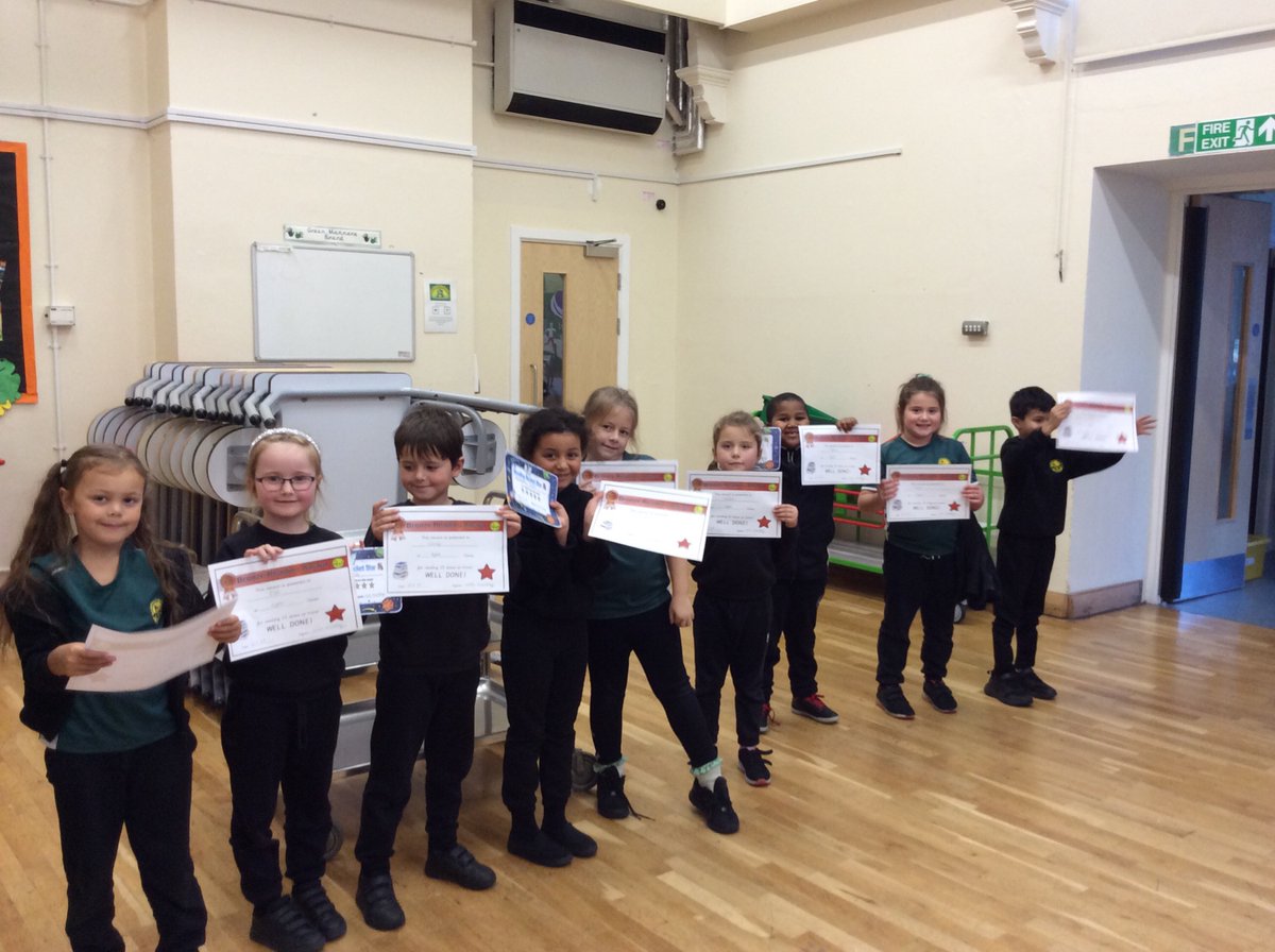 Well done bronze award achievers!