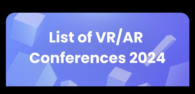 As we approach the end of this year, we're looking forward to 2024, and we're grateful for the opportunities we had at conferences that allowed us to connect with industry peers

We've compiled a comprehensive list of 2024's must-attend VR/AR conferences

buff.ly/3u4yRDU