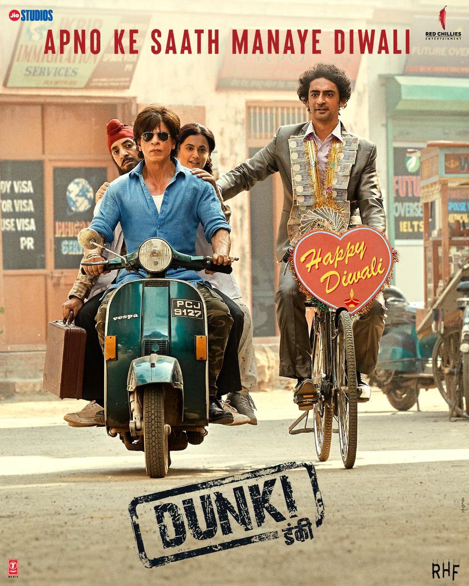ryaanSrk_'s tweet photo. Loved it ❤️🔥
#Dunki #DunkiPoster https://t.co/8Em6AfxQig