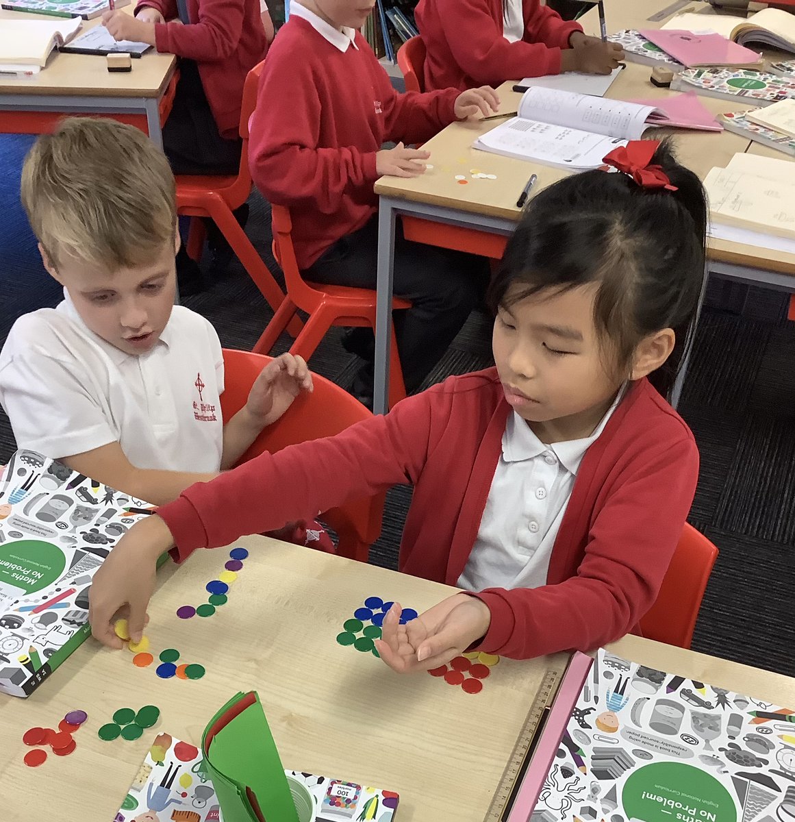 StPhilipsY3C's tweet photo. We have been fantastic mathematicians this week! We have started learning the 4 and 8 times table, thinking about different strategies to help us to recall them. #teamStPhilips @StPhilipCEAP https://t.co/IetGFLPJrE