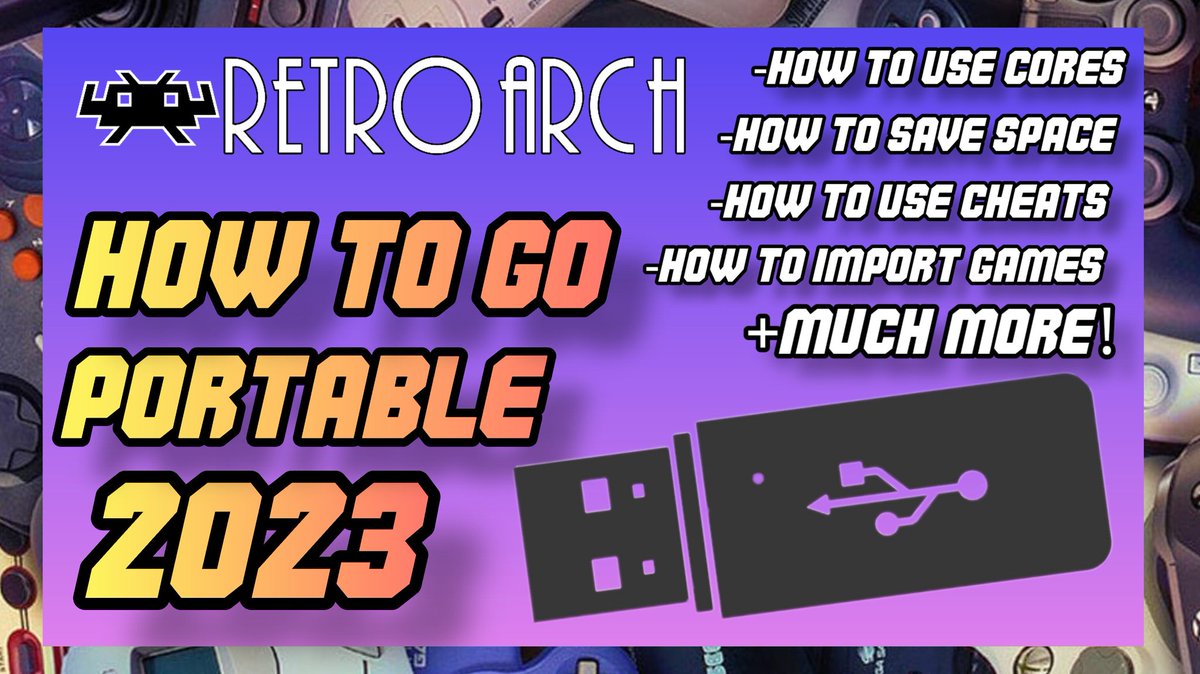 Fancy going portable with a complete setup guide for Retroarch? Take it on the go with you and play wherever you want. Please feel free to share and enjoy 😀
youtu.be/iV2pI1jpSUk?si…
#retroarch #portable #retrogaming #setupguide #justjamie1983