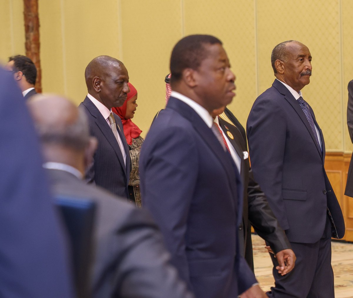 President Ruto among Heads of State attending the fifth Arab-Africa Summit in Riyadh, Saudi Arabia. He urged the Arab nations to explore opportunities in the African Continental Free Trade Area with Kenya as their gateway.