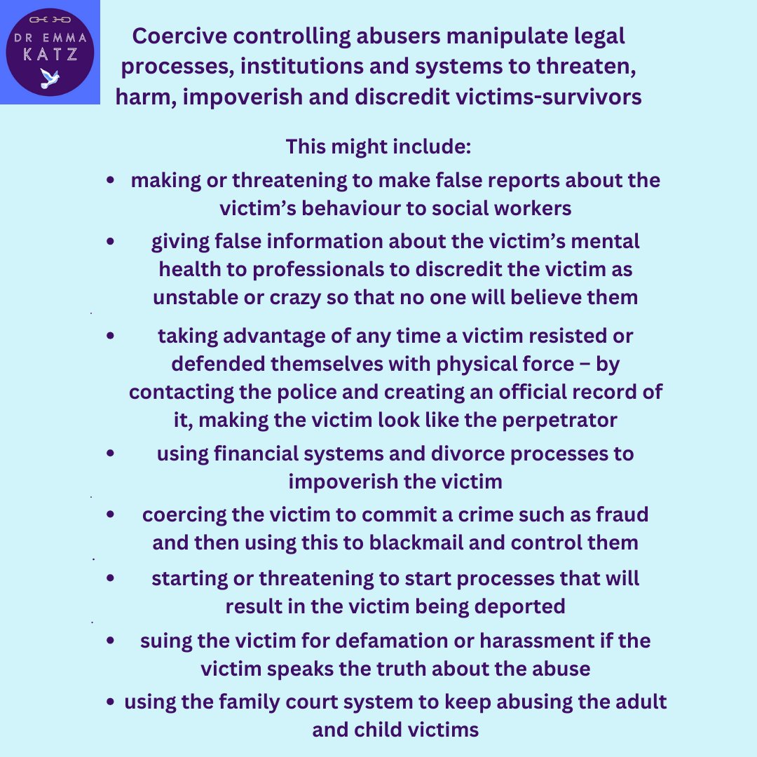 If the perpetrator is famous, add to this list 'use the media and employ PR professionals to create a smear campaign to make the public distrust, dislike and turn against the victim.'