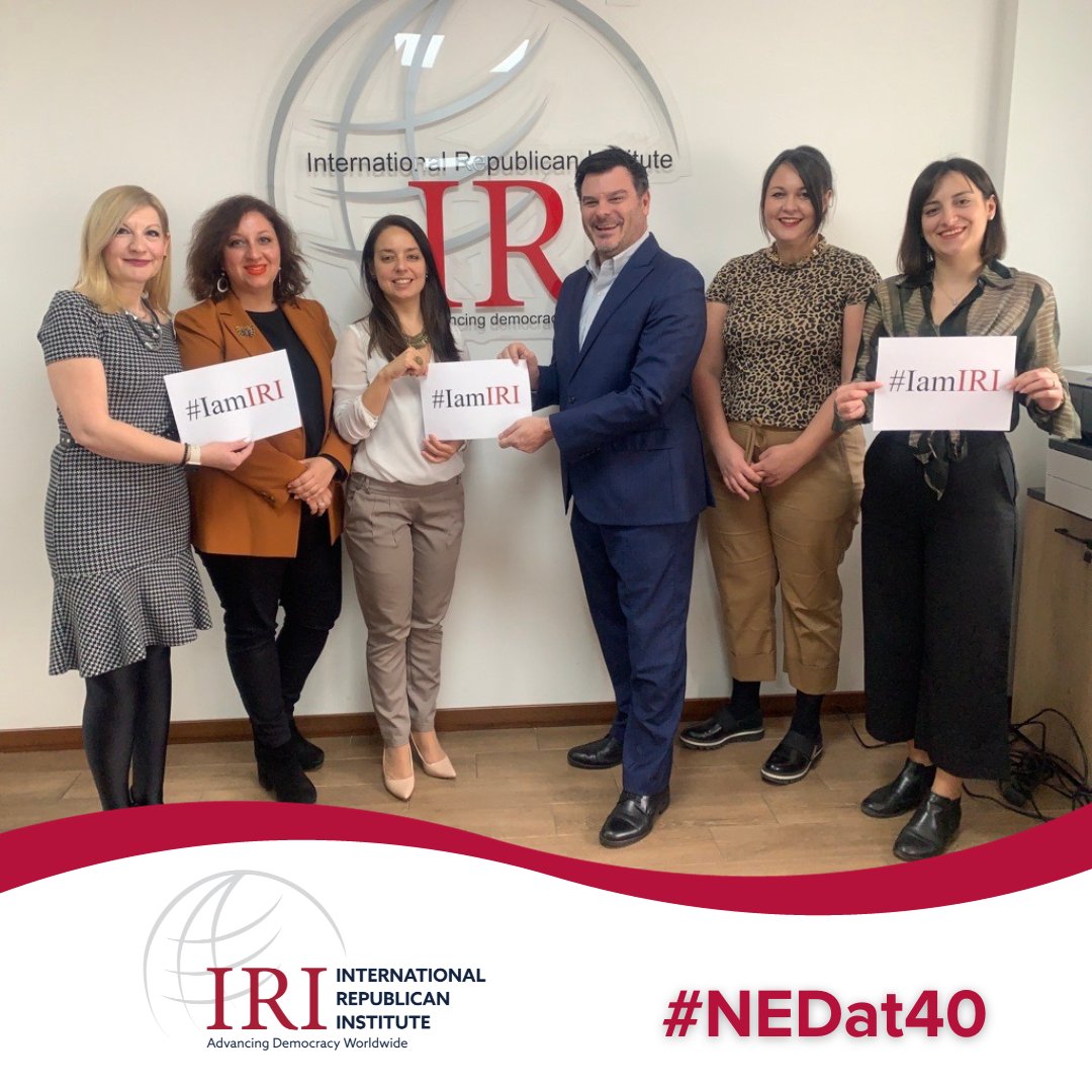Since 1983, <a href="/IRIglobal/">International Republican Institute</a> — one of NED’s four core institutes — has worked in more than 100 countries, strengthening democracy by empowering citizens, bolstering democratic governance, and making leaders more accountable to their people. Learn more #NEDat40: iri.org/about-iri/