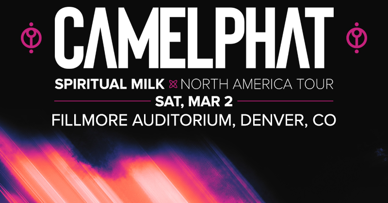 Just Announced 💥 Get ready for @CamelPhat at the Fillmore on Saturday, 3/2! ❗Sign up for early access to presale here: livemu.sc/3SDRngv 🎫 Presale | This Thursday | 10am | Code: BACKSTAGE 🎫 On Sale | This Friday | 10am 👉 livemu.sc/46nMdbX