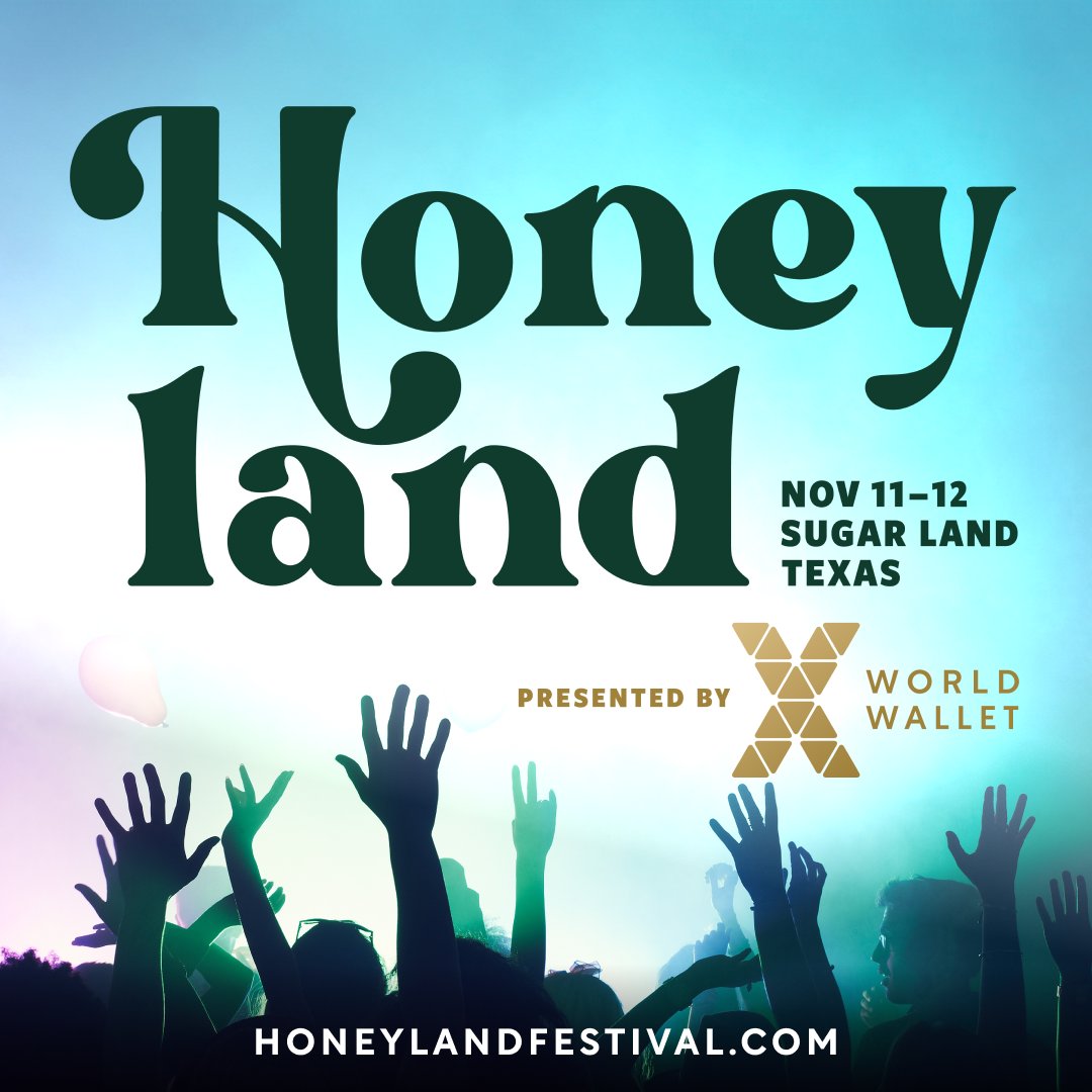 X World Wallet is thrilled to be the Presenting Sponsor of the Honeyland Festival in Sugar Land on November 11 & 12! Subject to Deposit Account registration and ID verification. Terms and Costs Apply. Deposit Account established by Texas First Bank, Member FDIC.
