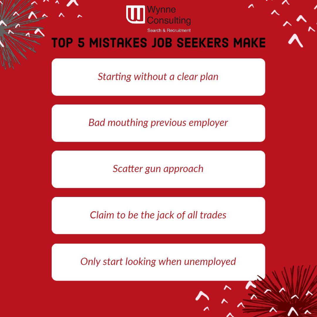 WynneConsulting's tweet image. Attention all job seekers! 📣 Avoid these common mistakes during your job search. By avoiding these missteps, you can stand out from the crowd and increase your chances of landing that dream job. 🌟💼 #jobseekertips #careergoals #jobsearchmistakes