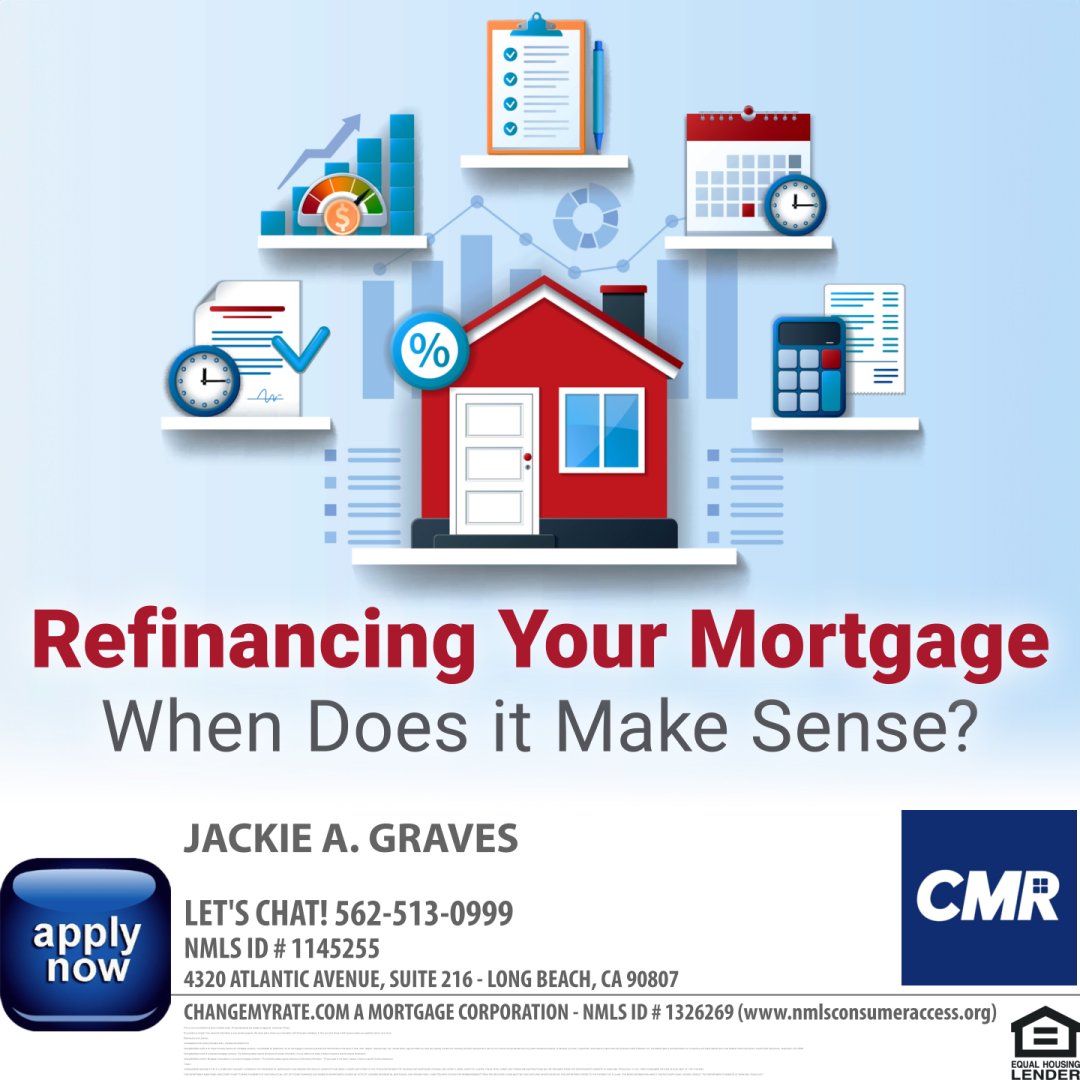 changemyrate's tweet photo. Considering a home refinance? As a mortgage professional, I've got some key insights to help you know when it makes sense to refinance your home. Every situation is unique. Reach out to me to discuss your specific circumstances and determine if a refinance is a smart move. https://t.co/rNj5HbKcvg