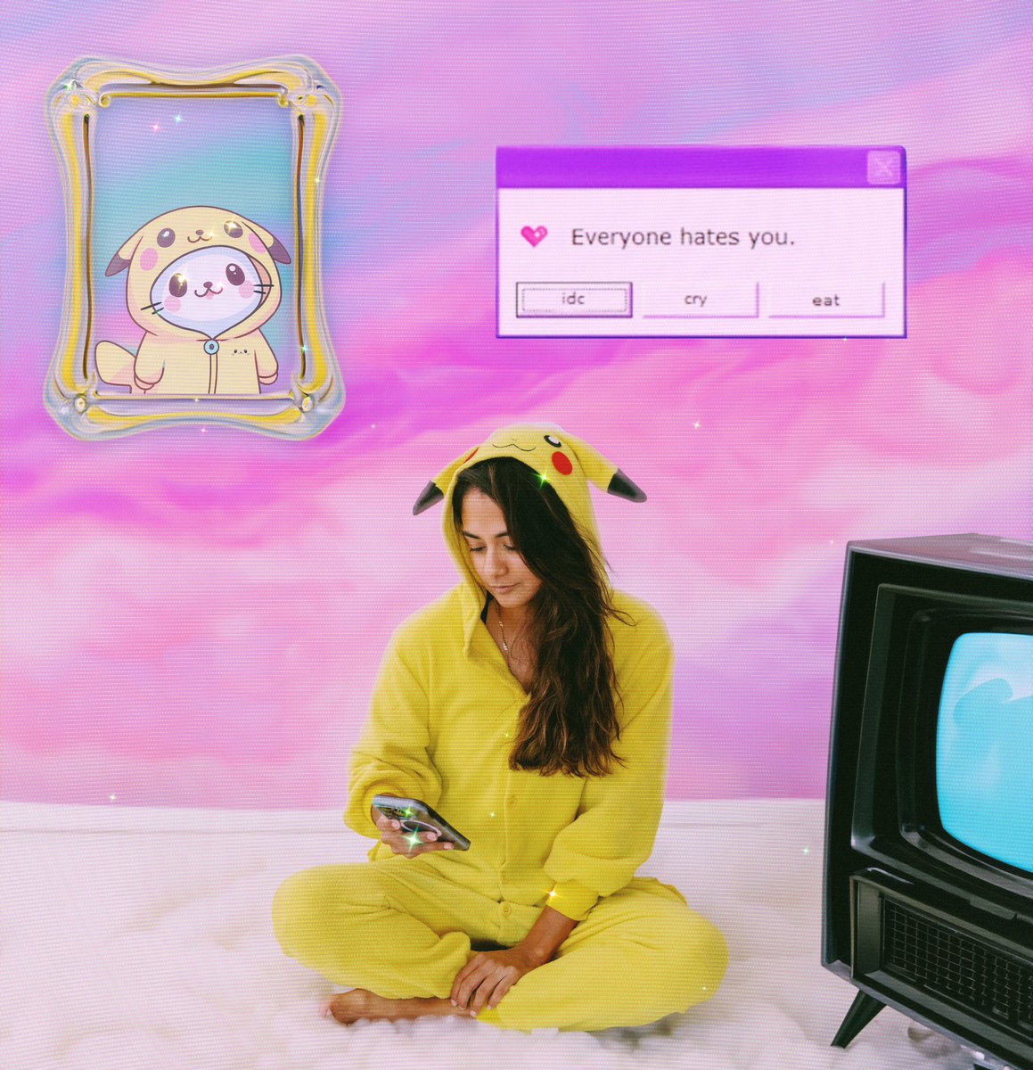 kryptobaby777's tweet image. Hard to cancel someone who doesn’t care ✨