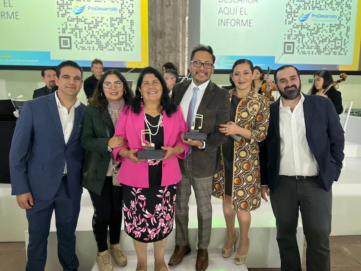 gentera's tweet photo. Gentera y sus empresas, en la presentación del #Benchmarking #ProDesarrollo 2023, ¡Impulsando los sueños de nuestros clientes con servicios financieros que generan #ValorSocial! https://t.co/escxPHwI4B