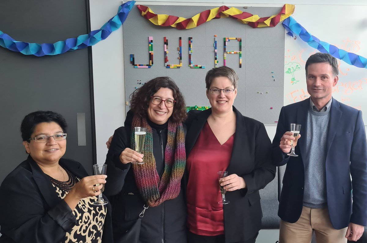 A huge congrats to Julia Eckenberger <a href="/julia53482/">Julia Eckenberger</a> for defending her PhD thesis "The Gut Microbiome in IBD and its Confounders" with flying colors! Many thanks to <a href="/MelgarSilvia/">silvia melgar</a>  and Sonia Tarazona Campos for their careful examination of her impressive work. Well done Julia!!
