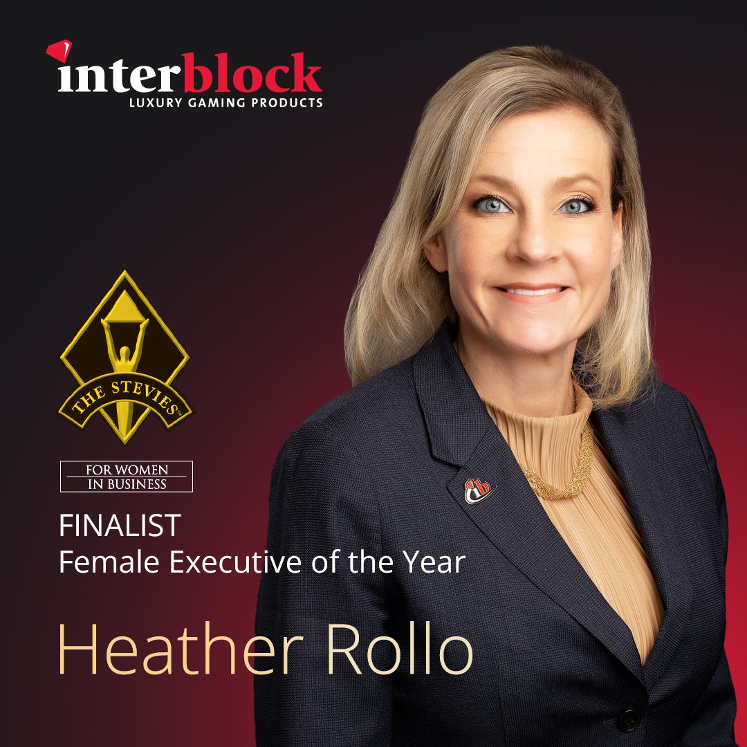 InterblockNews's tweet photo. Heather Rollo, our CFO, has been named a finalist in the 2023 Stevie Awards for Women in Business. Her leadership has been instrumental in our company's growth, and we look forward to cheering her on tonight at the ceremony in NYC! 🗽 #StevieAwards #WomenInBusiness #Interblock https://t.co/7K1yVi8ugW