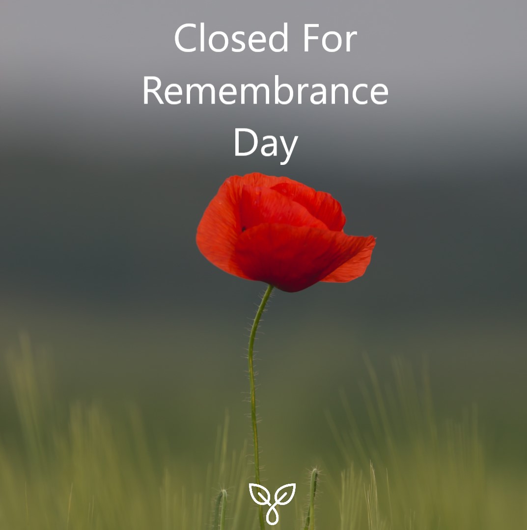 #HarvestMedicine will be closing at 2:30 MST on Friday November 10th and is fully closed on Monday, November 13th to mark Remembrance Day.  Our regular office and call center hours will resume with usual hours on Tuesday, November 14th.  Thank you - The #HMED Team