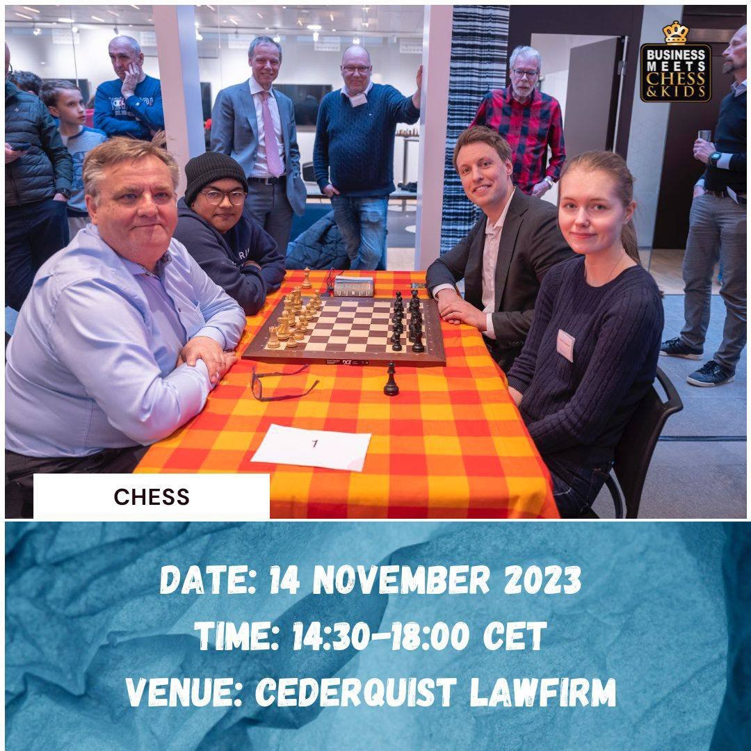 Kennedy Shane (@shane80839) on Twitter photo Letโs get ready for this upcoming chess tournament in Stockholm, Cederquist Lawfirm from 14:30-18:00 CET.
Date: 14 November 2023, Tuesday.
Join us!
<a href="/cederquist/">Linda Cederquist</a> <a href="/sebstories/">Sebโซ</a> <a href="/al2onbanda/">Alton Banda</a> <a href="/li/">Kiback Lee</a>.shen27 <a href="/yve_chessqueen/">Yve_chessqueen</a> <a href="/hannahmawejje/">Hannah Mawejje</a> @cm_shane_kennedy @dancer_jncole <a href="/jaMieking/">jamieking</a> Letโs get ready for this upcoming chess tournament in Stockholm, Cederquist Lawfirm from 14:30-18:00 CET.
Date: 14 November 2023, Tuesday.
Join us!
<a href="/cederquist/">Linda Cederquist</a> <a href="/sebstories/">Sebโซ</a> <a href="/al2onbanda/">Alton Banda</a> <a href="/li/">Kiback Lee</a>.shen27 <a href="/yve_chessqueen/">Yve_chessqueen</a> <a href="/hannahmawejje/">Hannah Mawejje</a> @cm_shane_kennedy @dancer_jncole <a href="/jaMieking/">jamieking</a>