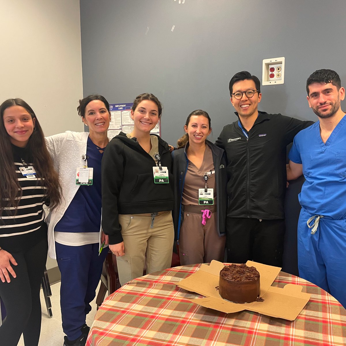 Hanna Algattas, MD (@hannaalgattasmd) on Twitter photo Celebrating <a href="/duktus_venosus/">Kyungduk Rho</a> on his last day on the #neurotrama service at <a href="/ECMCBuffalo/">ECMC Buffalo</a>! Thanks to the team and Dr. Rho for a great four months! 👏🏽
#neurosurgery #neurosurgeon #neurosurgeryresidency <a href="/UB_Neurosurgery/">UB Neurosurgery (UBNS)</a> Celebrating <a href="/duktus_venosus/">Kyungduk Rho</a> on his last day on the #neurotrama service at <a href="/ECMCBuffalo/">ECMC Buffalo</a>! Thanks to the team and Dr. Rho for a great four months! 👏🏽
#neurosurgery #neurosurgeon #neurosurgeryresidency <a href="/UB_Neurosurgery/">UB Neurosurgery (UBNS)</a>