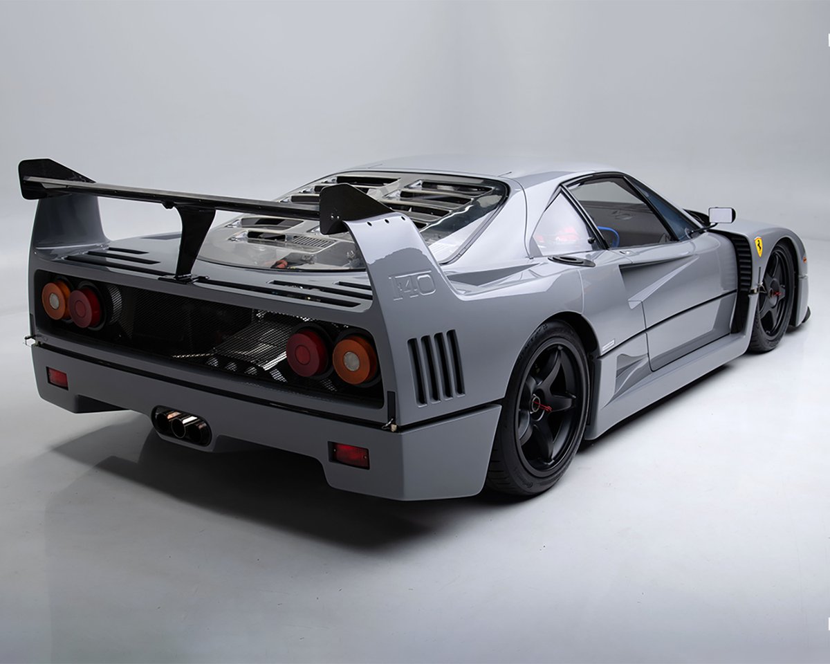 @Ferrari Finished in #NardoGray, this is a one-off example of #Ferrari’s last “Enzo-era” Ferrari. Originally constructed as a non-cat, non-adjust #F40. Features Chassis No. 80782 and was originally delivered to the Netherlands.

See the Top 10: bit.ly/TopSales23