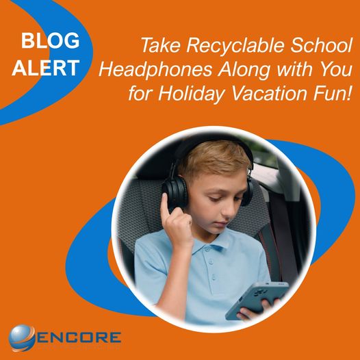 EncoreDataProd's tweet image. BLOG ALERT: What better way to enhance your vacation than by using recyclable headphones that provide high-quality sound and contribute positively to the environment? READ encoredataproducts.com/news/take-recy…