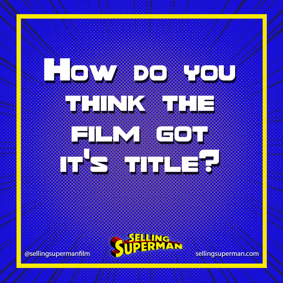 Take your best guess and see how well you know us!  

#sellingsuperman #comics #documentary #superman #DC #unique #film #movieset #castandcrew #title  

Watch the trailer for SELLING SUPERMAN - link in bio. Join our email list for scholarship opportunities and breaking news.