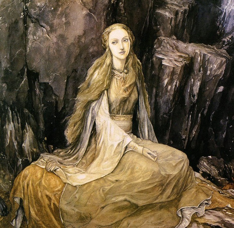 In medieval Welsh legends, fairies look the same as humans. In fact, the term 'fairy' or 'Fair Folk' is never used. It's only implied that maybe these mysterious people with magical powers and an affection for white and gold clothing may not be entirely human.
#FairyFriday