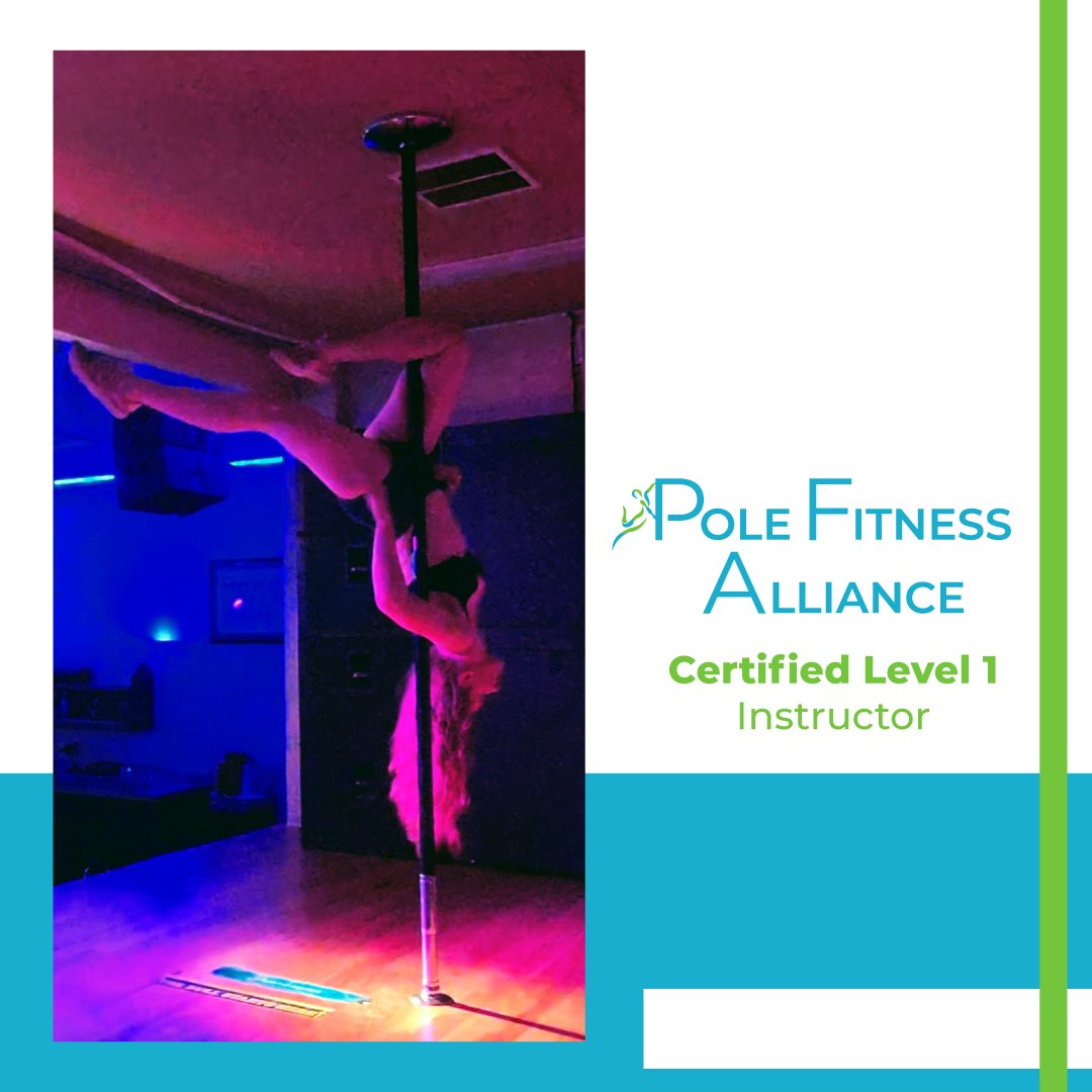 PFAPole's tweet photo. #fridayfeature 
Meet our PFA Approved Instructors!  

Trinity has been PFA Level 1 Certified and Approved since 2022 and just opened Elevation Studio in Casper, WY! This may be the first/only studio in the Casper area and we wish her the best in introducing pole to the masses! https://t.co/NudY0SiP6y