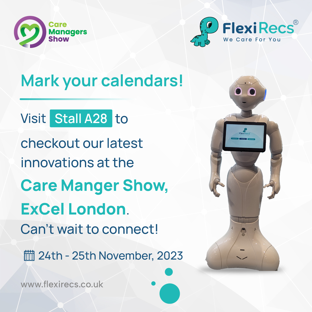 recsyuk's tweet image. Come meet us at the Care Manager Show, ExCeL London. 
Stall A28, 
November 24–25!
.
.
.
.
#flexirecs #caremanagershow #careshow2023 #healthcare #HealthCareShow #healthcareshow2023 #unitedkingdom #HealthcareInnovation #ExCeLLondon #healthcareindustry
