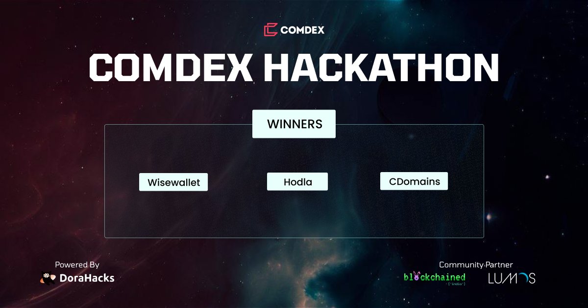 Comdex - Democratizing Finance tweet media