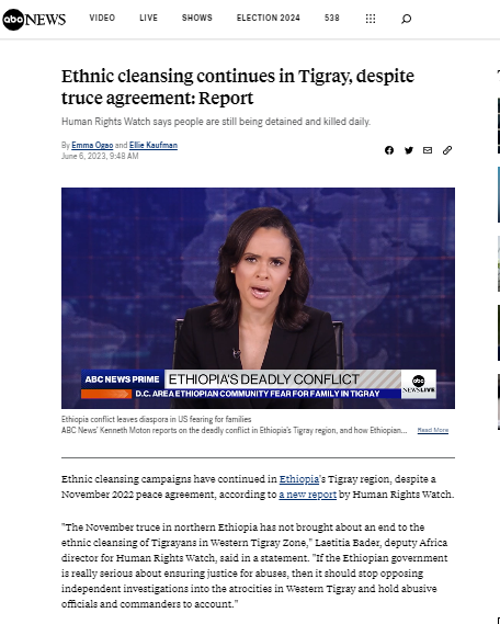 Romha12's tweet photo. Dear @SecBlinken, years after you raised your concern over ethnic cleansing in Western #Tigray, it is still happening. When is the US gov't going to take action to STOP this &amp; #UpholdPritoriaAgreement?
@USAmbUN @SenateForeign @MikeHammerUSA @StateDept @BradSherman @WhiteHouse @VP https://t.co/ClCCnYaokg