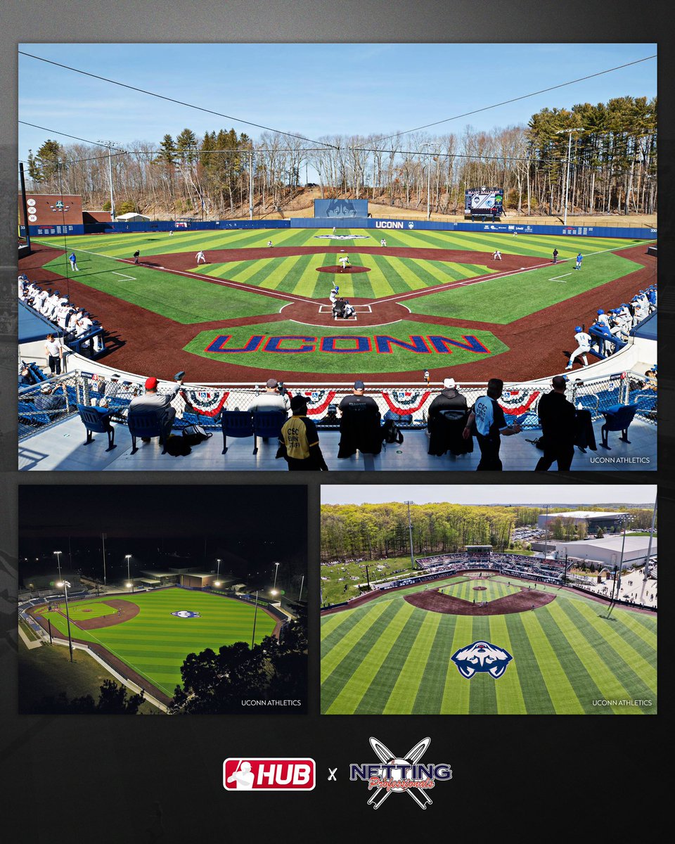 #FacilityFriday presented by @NettingPros is Elliot Ballpark, home of @UConnBSB!