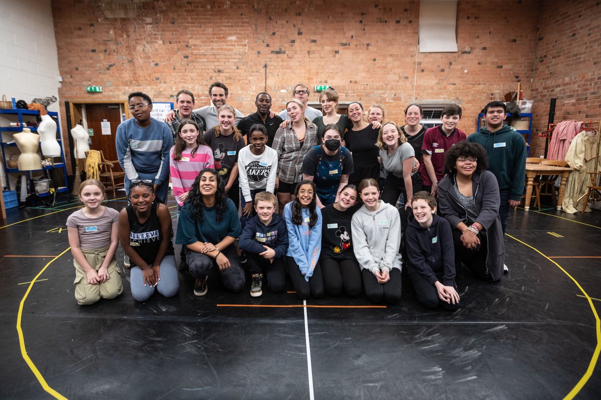 Get a festive sneak peek into our #Cinderella rehearsals! 📸 🎁 

Annie Siddons' dazzling retelling of the classic fairy-tale guarantees a heart-warming experience full of joy, laughter &amp; live music. 🕛 

Time's ticking...🎟️ bit.ly/45MmxVR
📸 - Graeme Braidwood